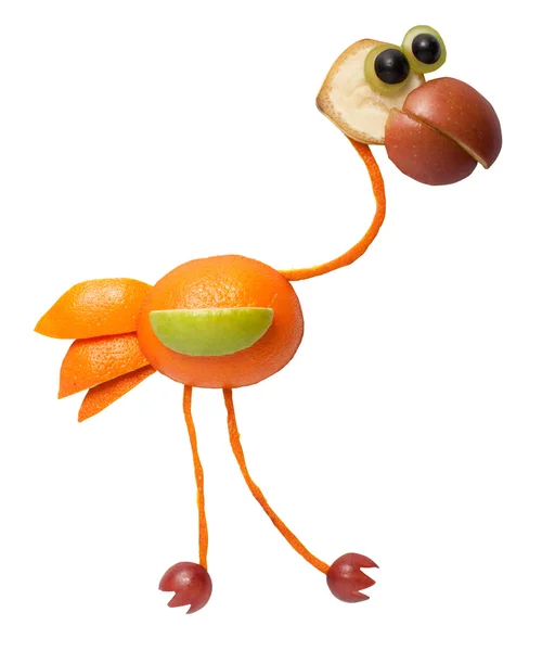 Roliga flamingo av orange — Stockfoto