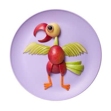 Elma yapılan kartal