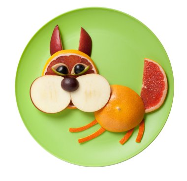 Elma ve greyfurt sincap