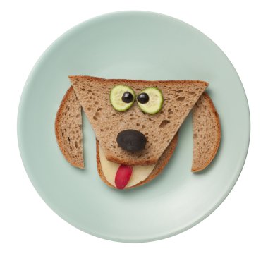 Komik köpek ekmek yaptı 