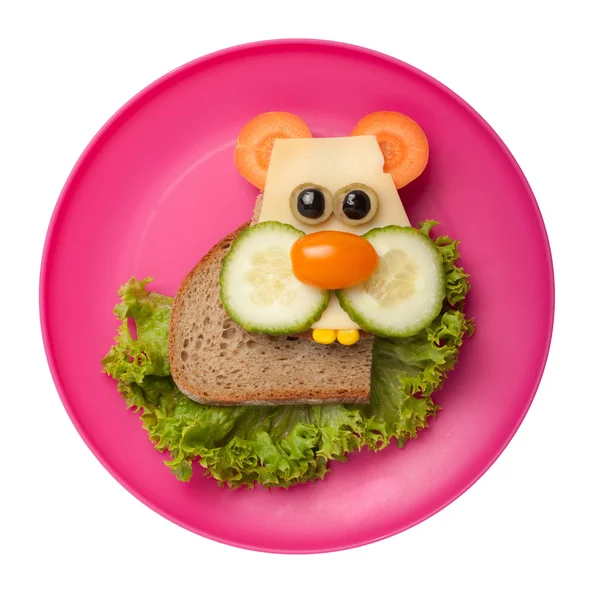 Ekmek ve sebze hamster