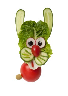 Komik Tavşan sebze yapılan 