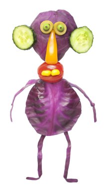 Komik maymun lahana yapılan