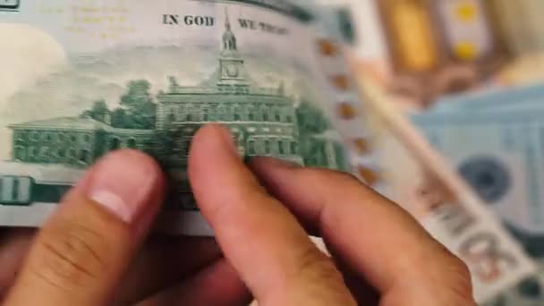 Vérification de l'authenticité de la monnaie, inspection visuelle — Video