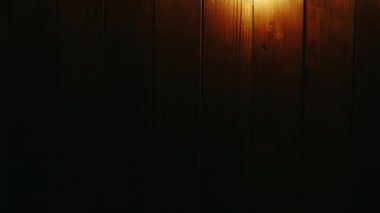 Garland ahşap arka plan üzerinde elektrik ampuller