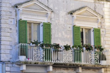 antik kenti, antik, güzel balkon, sundurma