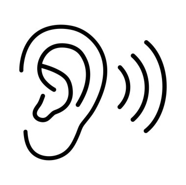 Ses Dalgaları Simgesi ile Özet Kulak
