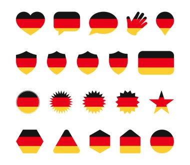 Alman Bayrak Simgeleri ve Vatanseverlik Sembolleri Koleksiyonu