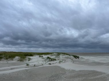Alman kuzey denizindeki Juist Adası.