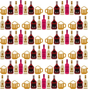 Alcohol abstract background pattern