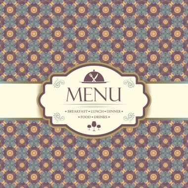Restoran, Bar ve içecekler için menü şablonu