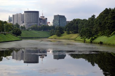 Tokyo Imperial palace clipart