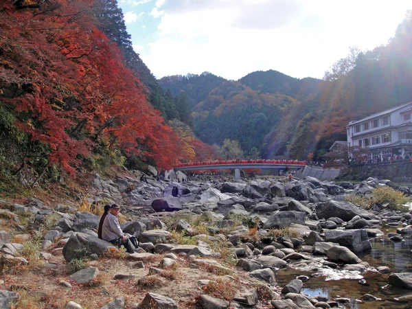 Korankei in Aichi, Japan — Stockfoto