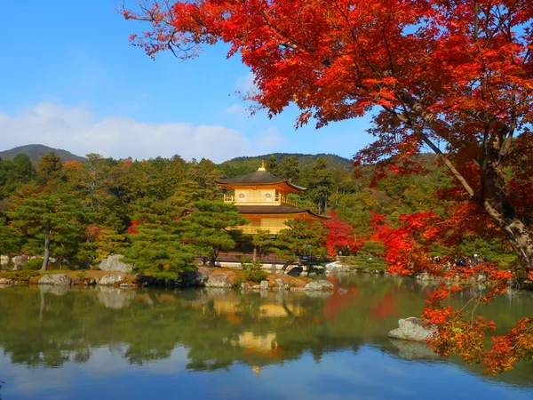 Kinkakuji tempel in kyoto — Stockfoto