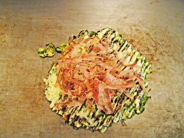 Het beeld van de Okonomiyaki — Stockfoto