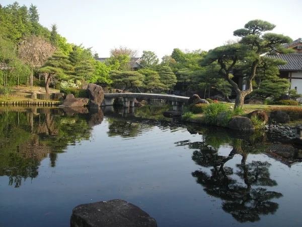 Garten im japanischen Stil — Stockfoto