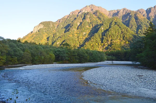 Kamikochi, bela natureza em Nagano — Fotografia de Stock