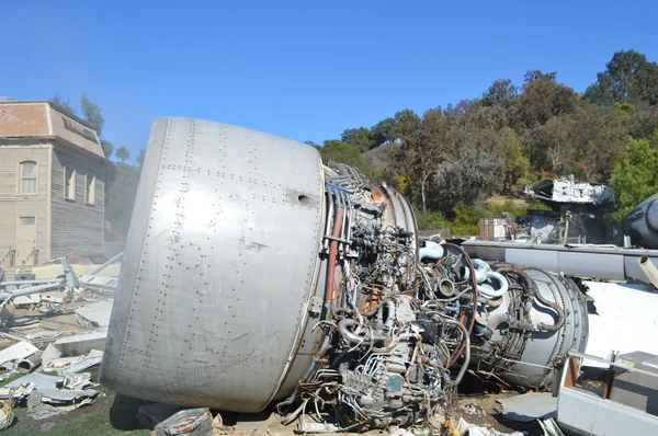 Un incidente aereo — Foto Stock