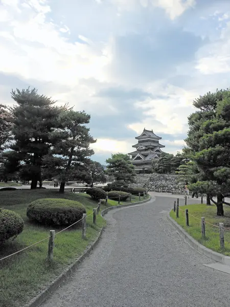 Castelo de Matsumoto em Nagano, Japão — Fotografia de Stock