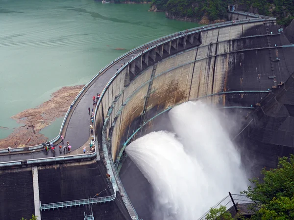 Kurobe Dam in Nagano Japan — Stock Photo, Image