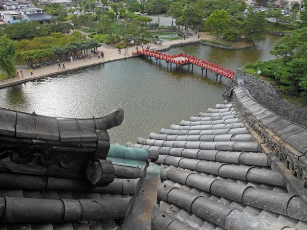 Castelo de Matsumoto em Nagano, Japão — Fotografia de Stock