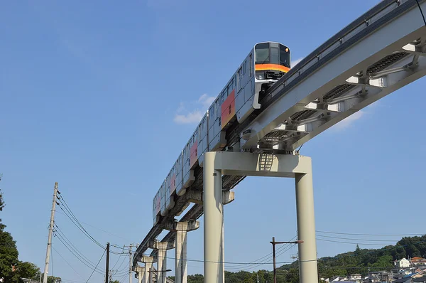 Monorail i Tokyo — Stockfoto