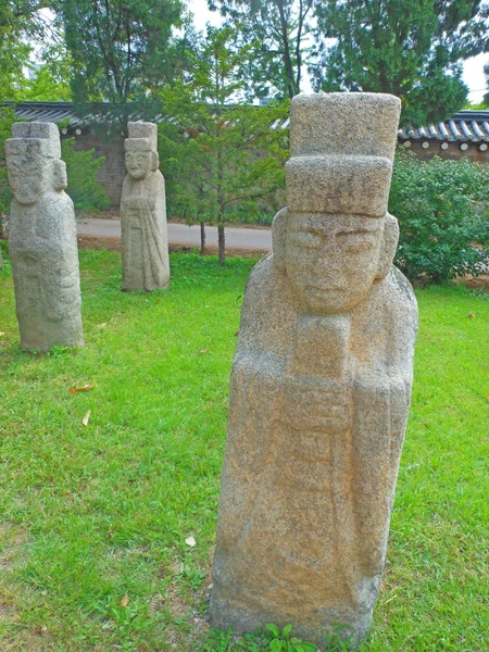 Stone statue in Korea — Stock Photo, Image