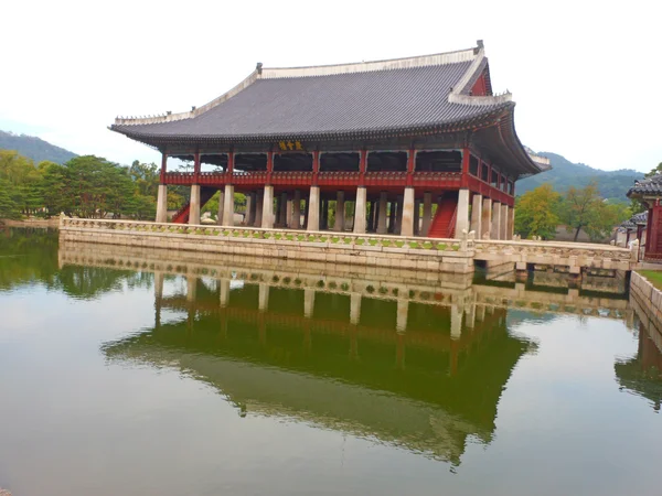 Gyeongbokgung στη Σεούλ της Κορέας — Φωτογραφία Αρχείου