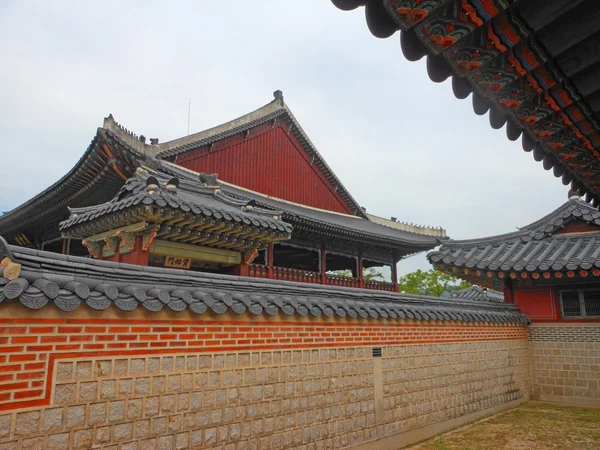 Gyeongbokgung στη Σεούλ της Κορέας — Φωτογραφία Αρχείου