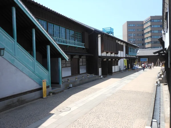Populaire bezienswaardigheden plek, Dejima in Nagasaki, Japan — Stockfoto