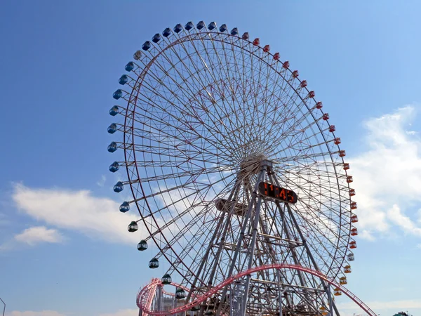 Roata ferris din Yokohama — Fotografie, imagine de stoc