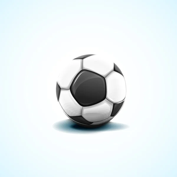 Illustration ballon de football — Image vectorielle