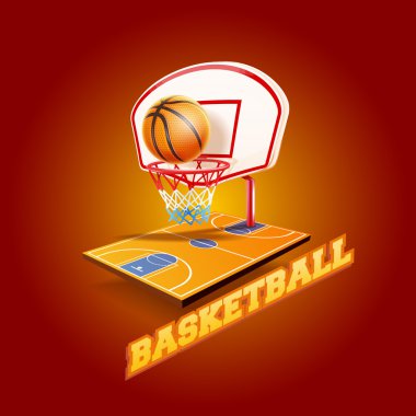 Basketbol maç afiş