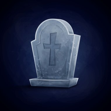 mezar taşı Cadılar Bayramı simgesi