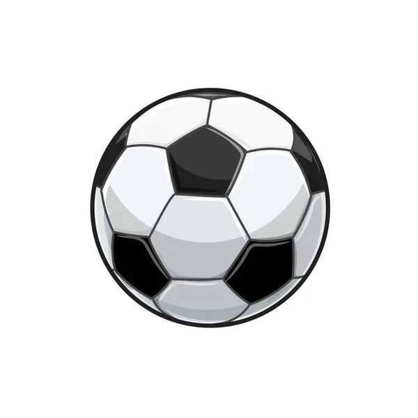 Soccer Ball Icon Isometric Football Balls Vector Icons Web Design — Stock Vector