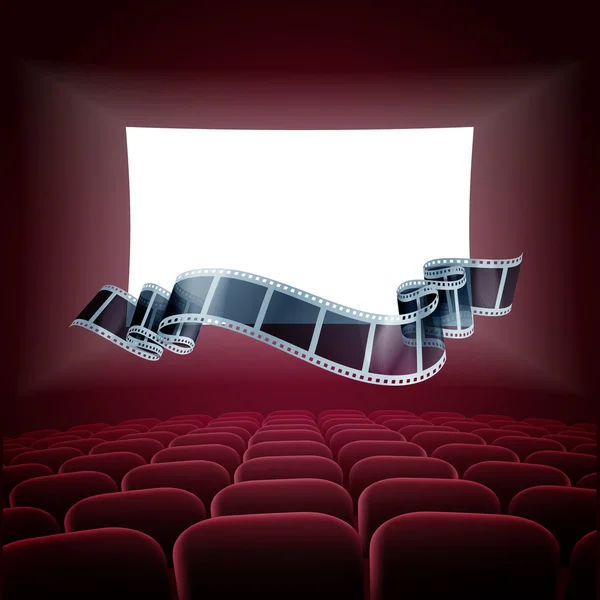 Bande rouleau de cinéma — Image vectorielle