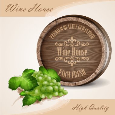 Banner için şarap evi