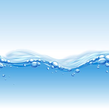 wave water banner clipart