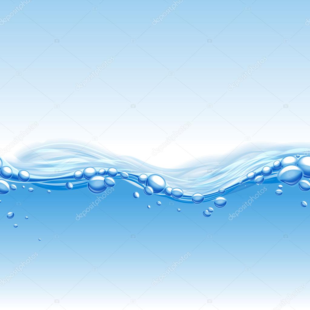 wave water banner