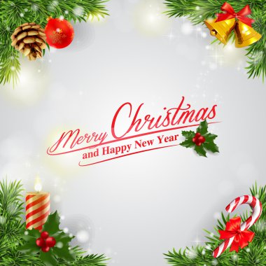 güzel Noel kartı