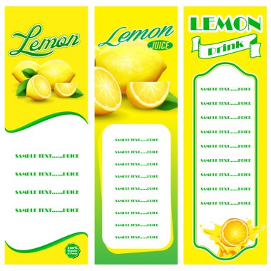 doğal limon menü