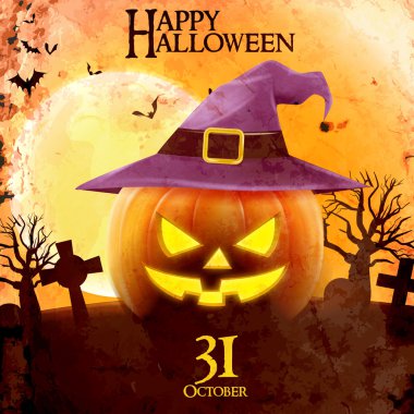 Mutlu Cadılar Bayramı posteri