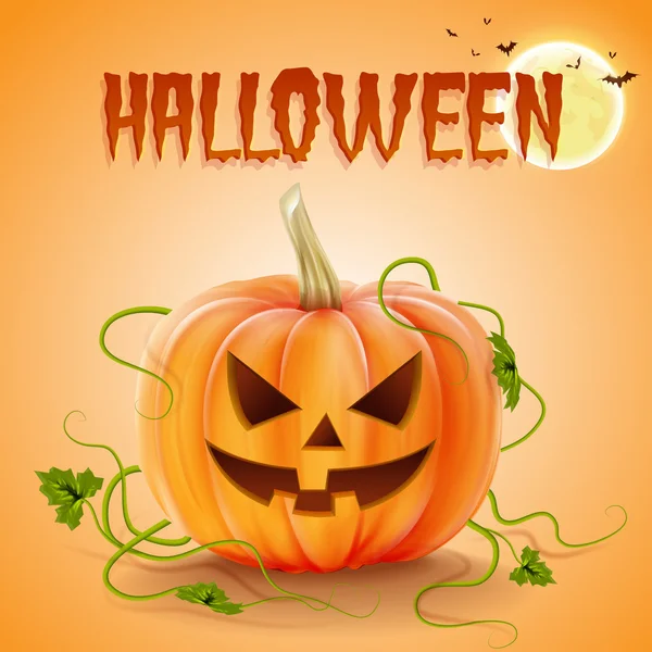 Happy halloween  poster — Stock Vector