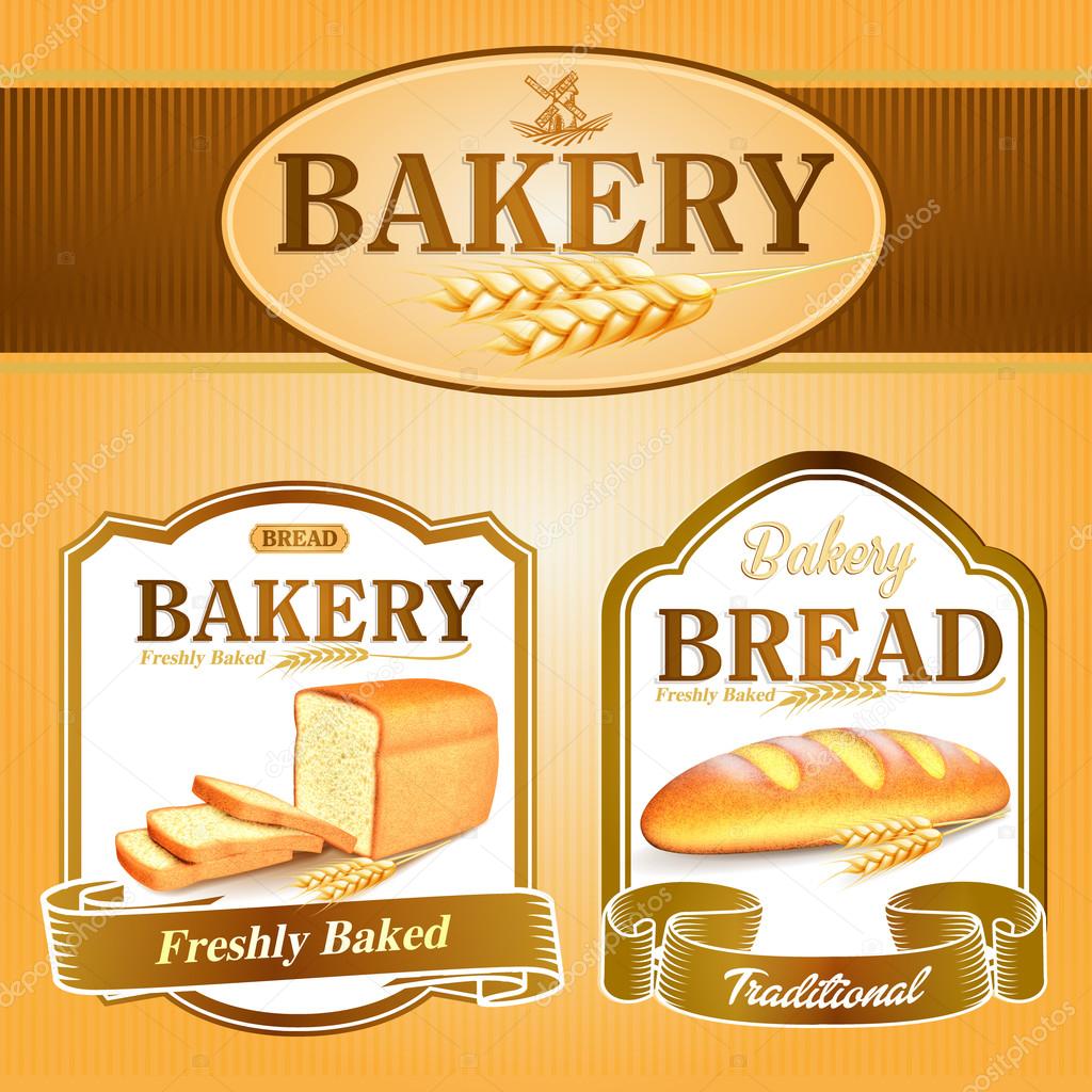 traditional bakery banners