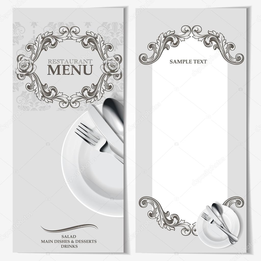 Italian Menu  Template