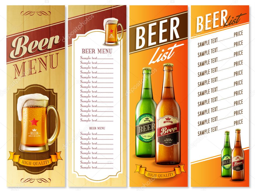 beer menu list