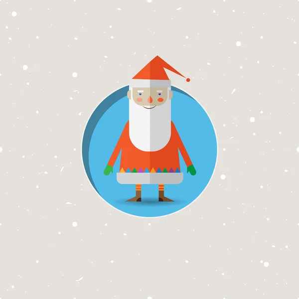 Boże Narodzenie ilustracja kreskówka Santa Claus — Wektor stockowy