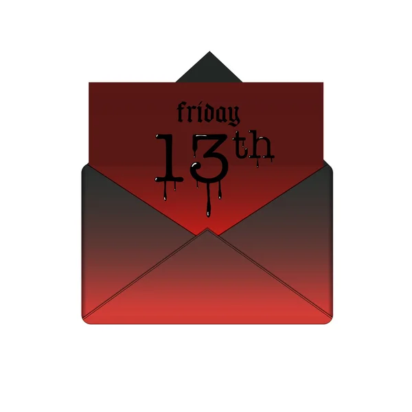 Zarf içinde Friday the 13th, afiş