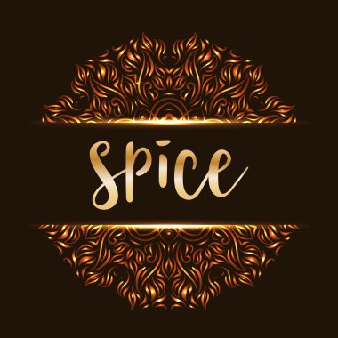 Baharat Dükkanı logo mandala