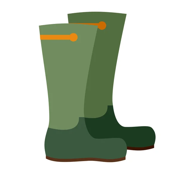 Hunting boots icon — Stock Vector